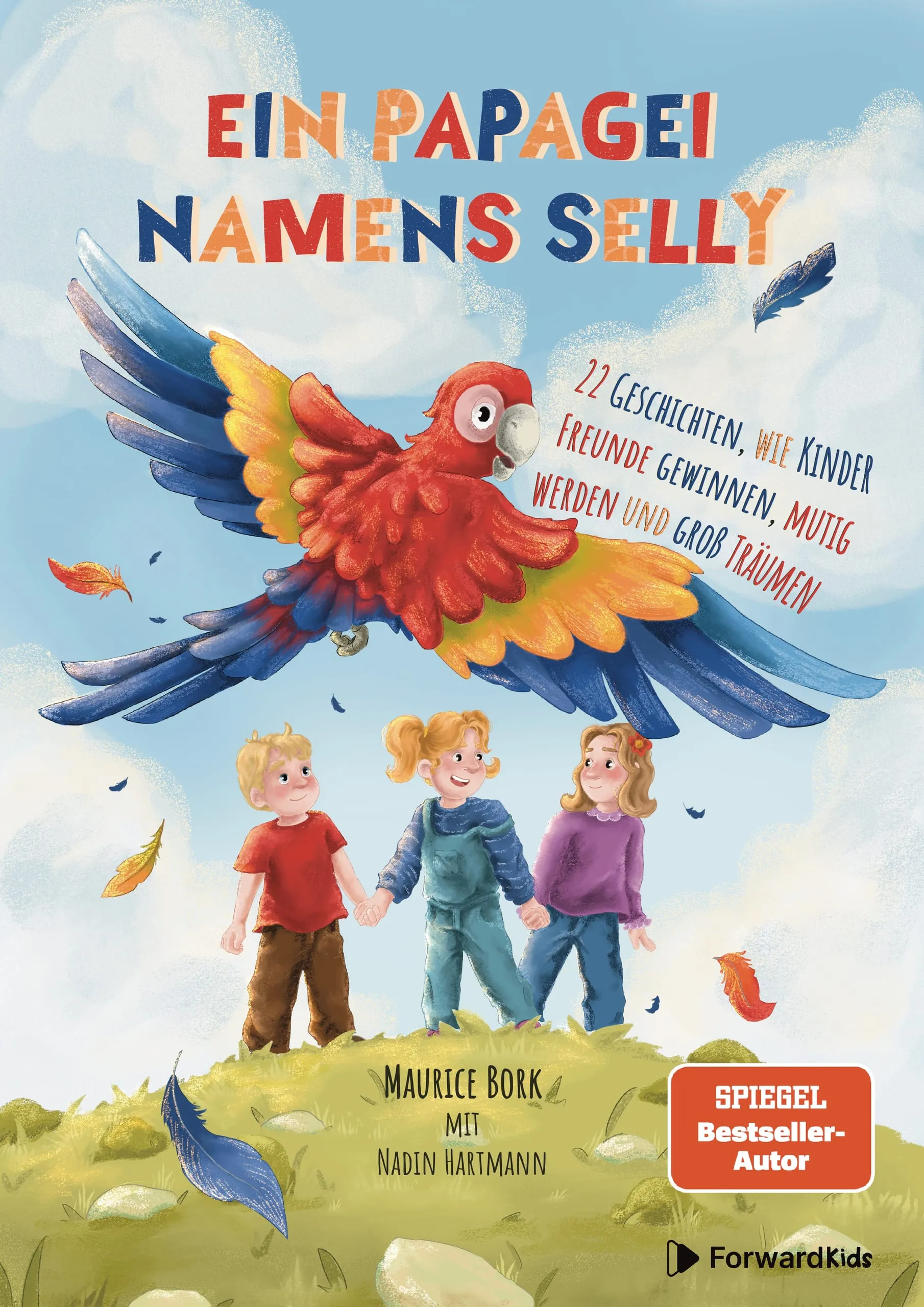 Buchcover „Ein Papagei namens Selly“ von Maurice Bork und Nadin Hartmann